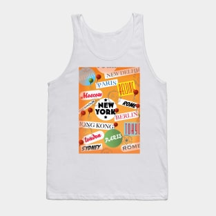 Travel World Tank Top